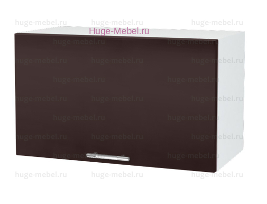 Горизонтальный кухонный шкаф верхний 600 Ксения (шоколад)