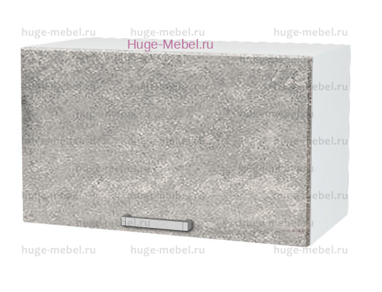 Горизонтальный кухонный шкаф верхний 600 Бетон (бетон серый)