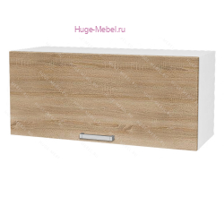 Горизонтальный кухонный шкаф верхний 800 Бетон (дуб сонома)