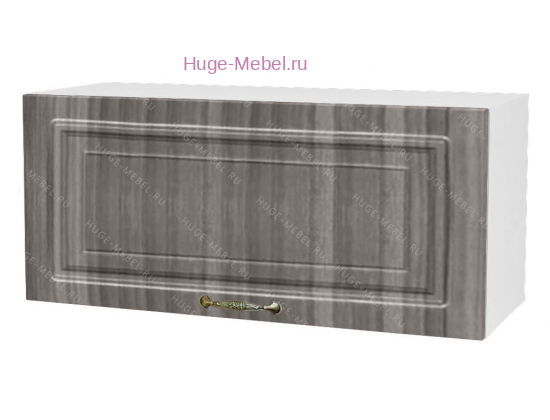 Горизонтальный кухонный шкаф верхний 800 Юлия (сандал серый)