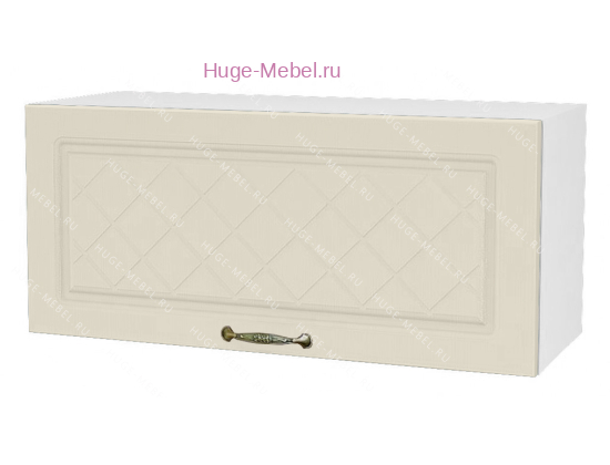 Горизонтальный кухонный шкаф верхний 800 Модена (дуб ваниль)