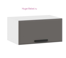 Горизонтальный кухонный шкаф верхний 800 Призма (асфальт супермат)