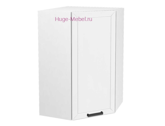 Угловой кухонный шкаф верхний высокий 550 Альфа (белый)