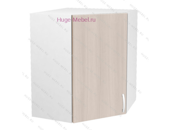 Угловой кухонный шкаф верхний 550 Дина (шимо светлый)