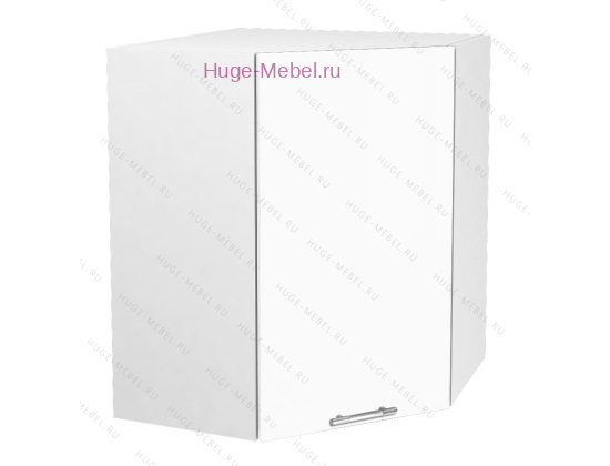 Угловой кухонный шкаф верхний 550 Ксения (белый)