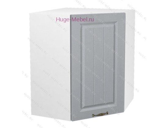 Угловой кухонный шкаф верхний 550 Мария (сталь)