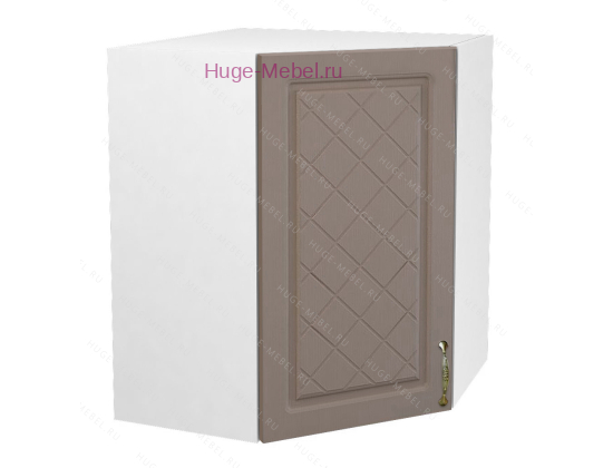 Угловой кухонный шкаф верхний 550 Модена (дуб кофе)