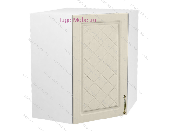 Угловой кухонный шкаф верхний 600 Модена (дуб ваниль)