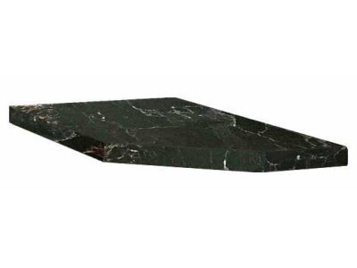 Столешница левая для торцевой полки 300 мм Мраморный берег