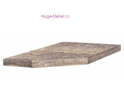 Столешница правая для торцевой полки 300 мм Олдвуд, 38 мм