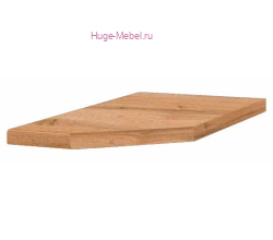 Столешница правая для торцевой полки 300 мм дуб Вотан