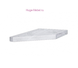 Столешница правая для торцевого шкафа мрамор Лацио, 38 мм