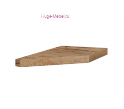 Столешница правая для торцевого шкафа дуб Вотан, 38 мм