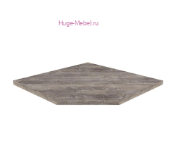 Столешница угловая 850 мм Олдвуд, 38 мм