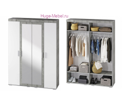 Шкаф 4-створчатый "Инстайл ШК-31"