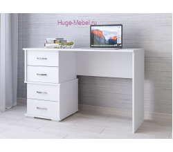 Стол письменный "Сити-2 белый"