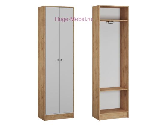 Шкаф платяной "Ямайка ЯПШ-1 крафт"