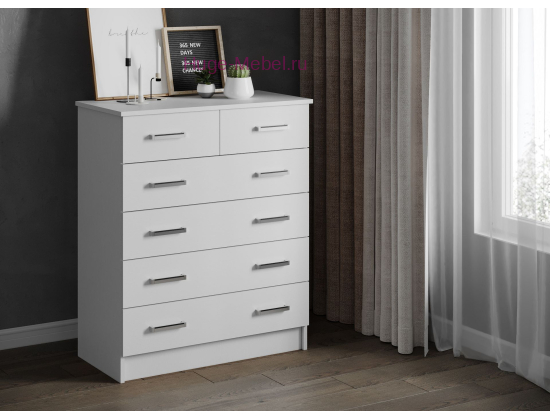 Комод "Катрин 5 белый"