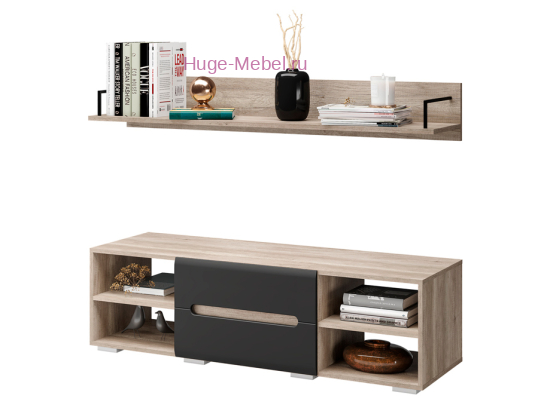 ТВ тумба "Наоми ТБ-16" графит