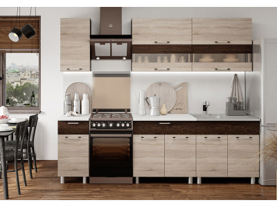 Кухня "Монтана" 2 метра Кухня "Монтана" 2 метра