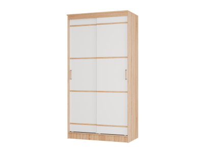 Шкаф купе "Сакура 114 см" белый Шкаф купе "Сакура 114 см" белый