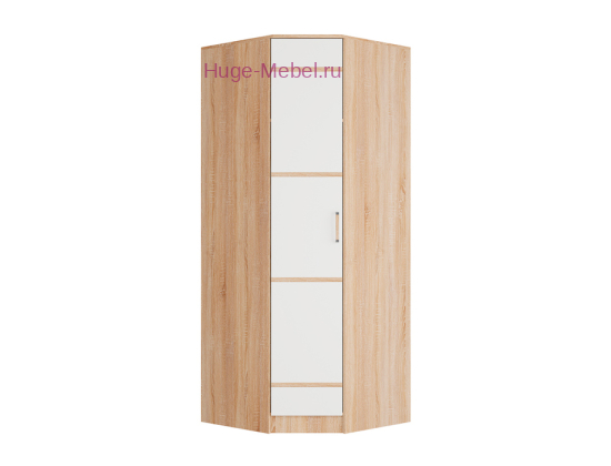 Шкаф угловой Сакура белый