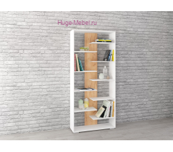 Стеллаж "Ромео-3 крафт/белый"