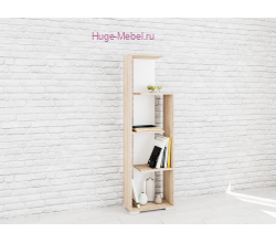 Стеллаж Ромео-6 сонома/белый