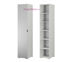 Пенал с зеркалом "Теана" анкор светлый