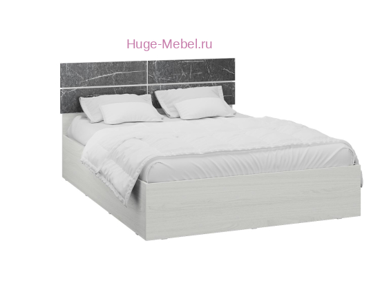 Каркас кровати 160х200 "Теана" мрамор дарк