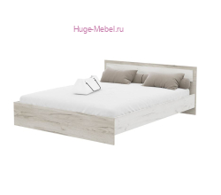 Двуспальная кровать "Гармония КР 601" крафт