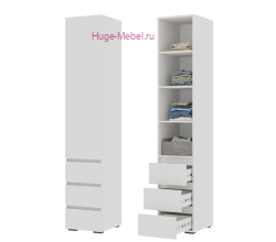 Пенал "Хелен ПН 03" белый