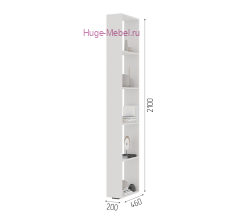 Стеллаж "Хелен" белый