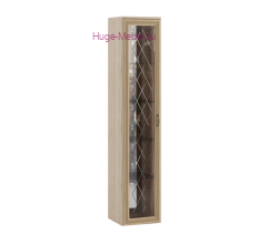 Пенал-витрина надставной "Ливорно ЛШ-7" сонома