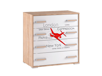 Комод для детской "Бланка" фотопечать