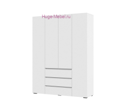 Шкаф 4-х створчатый "Хелен ШК 05" белый