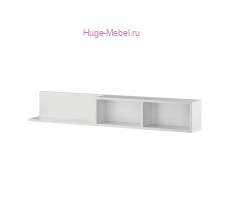Полка навесная "Альберо" белая
