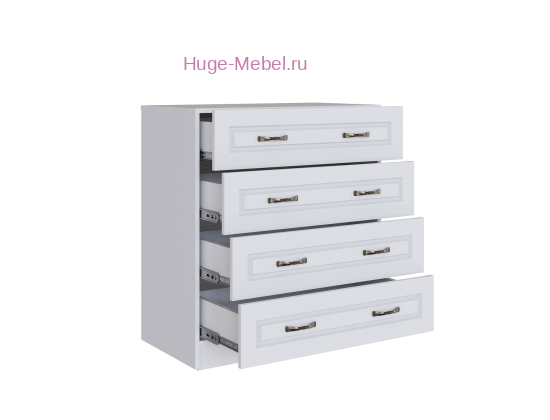 Спальня Апполия Комод с 4 ящиками (корпус)