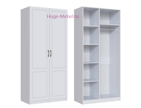 Спальня Апполия Шкаф 2-х створчатый (фасад)