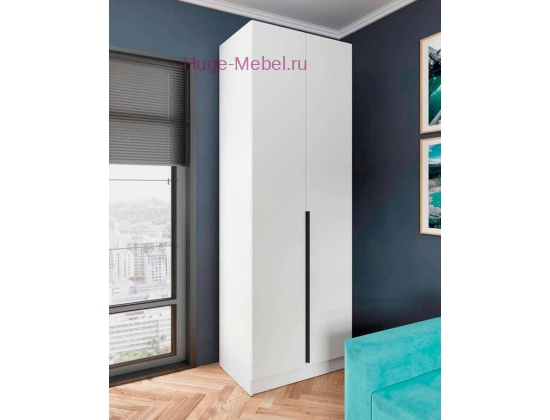 Шкаф платяной "Мадрид" 0,8 м белый