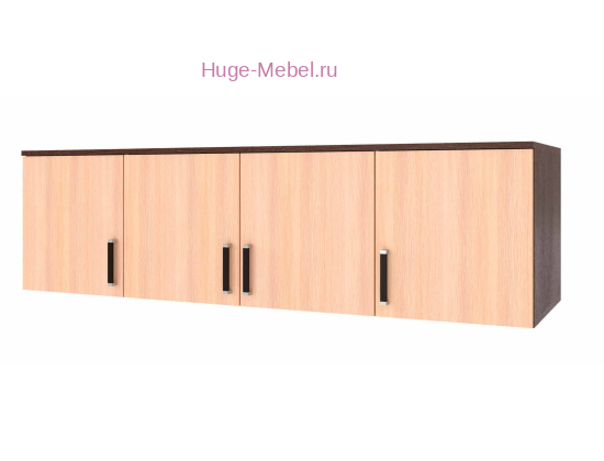 Антресоль для шкафа "Лагуна-016" венге/дуб