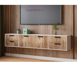 Тумба ТВ 2.2 метра "Парус-12 дуб канадский"