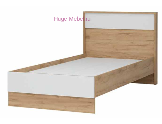 Односпальная кровать 90 см "Ирис" КР-01