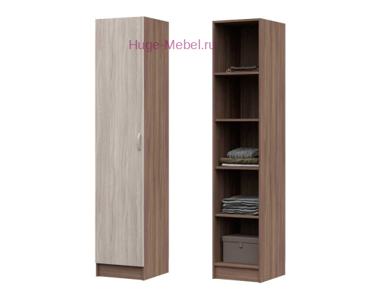 Пенал с полками "ПН 301 Макарена ясень"