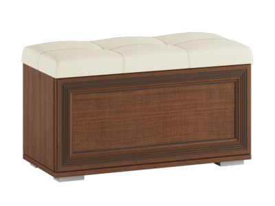 Банкетка с отсеком для хранения "Ливорно ЛБ-20" орех Банкетка с отсеком для хранения "Ливорно ЛБ-20" орех