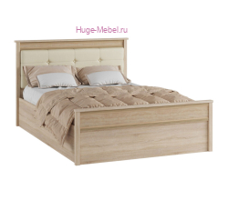 Корпус кровати 140х200 "Ливорно ЛКР-1" сонома