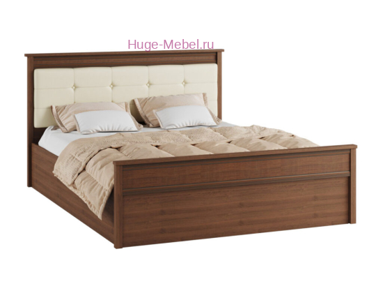 Корпус кровати 160х200 "Ливорно ЛКР-1" орех