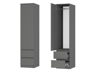 Пенал "Симпл ПН-17" графит Пенал "Симпл ПН-17" графит