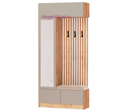 Прихожая "Руэлла" центральная секция кашемир