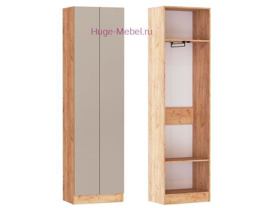 Шкаф платяной "Руэлла" кашемир